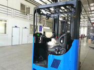 2T Electric Reach Truck , 2.5T Narrow Aisle Reach Truck With Leaning Back Function